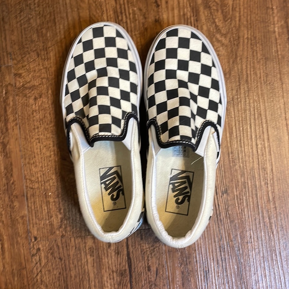 Checkered Vans